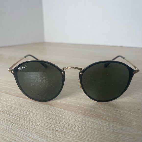 Ray-Ban RB3574-N 001/9A Sunglasses Gold FRAMES ONLY 59-14-145 READ